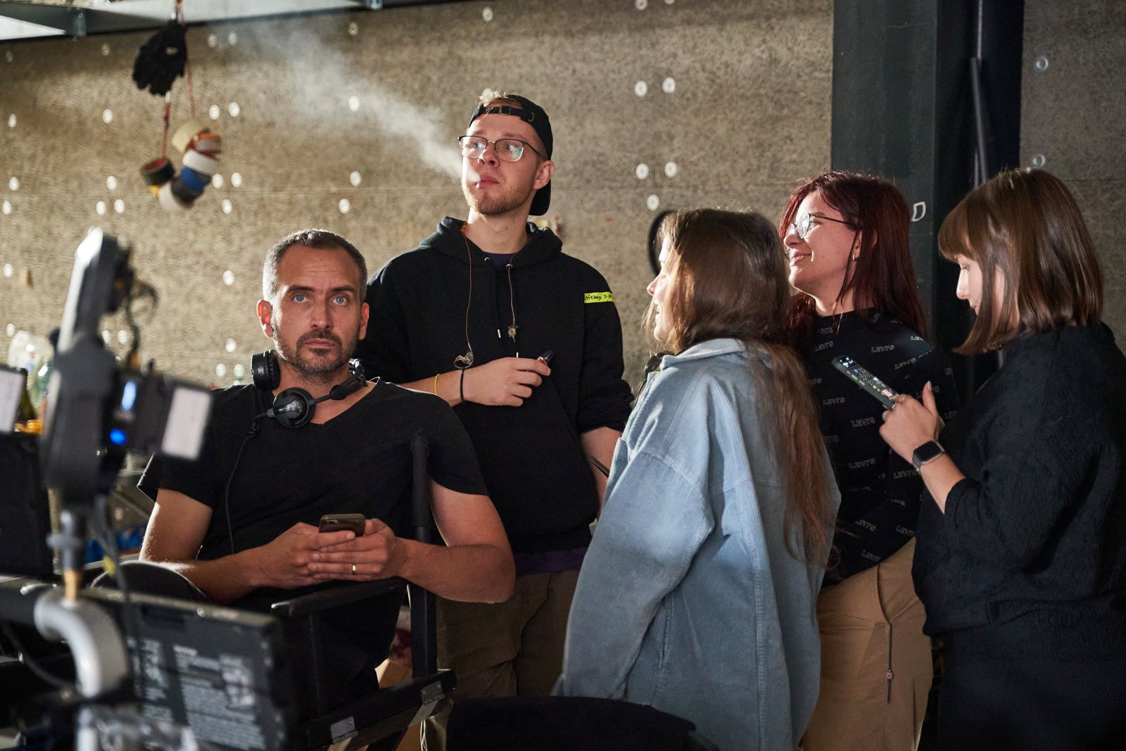 On set Shot 11